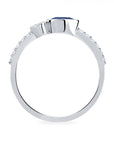 Birks Jewellery - Rings Birks Splash Diamond and Sapphire Band Ring