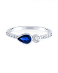 Birks Jewellery - Rings Birks Splash Diamond and Sapphire Band Ring