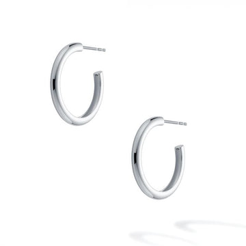 Birks Jewellery - Earrings - Hoop Birks Sterling Bold Round 20mm Hoops