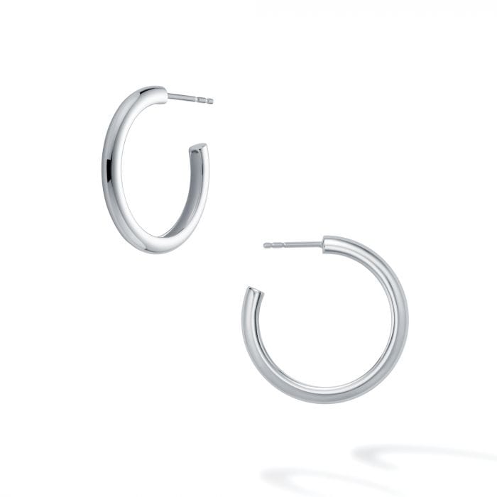 Birks Jewellery - Earrings - Hoop Birks Sterling Bold Round 20mm Hoops