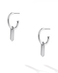 Birks Jewellery - Earrings - Drop Birks Sterling Hoop Drop Earrings