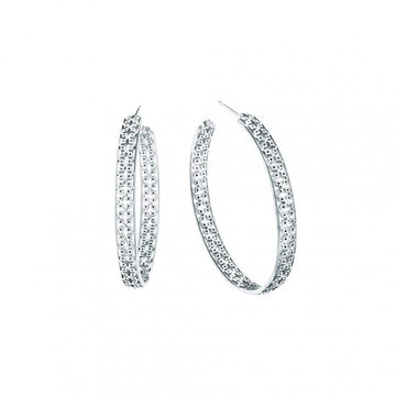 Birks Jewellery - Earrings - Hoop Birks Sterling Muse 40mm Hoops