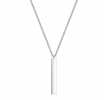 Birks Jewellery - Necklace Birks Sterling Vertical Bar Necklace