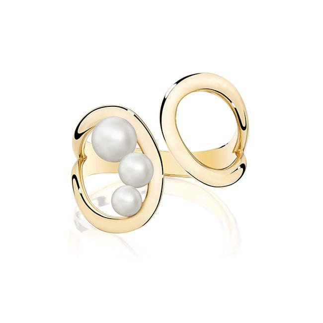 Birks Jewellery - Rings Birks Yellow Gold Freshwater Pearl Ring, Size 7