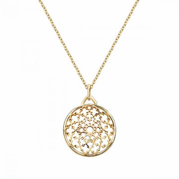 Birks Jewellery - Necklace Birks Yellow Gold Muse Medallion Necklace