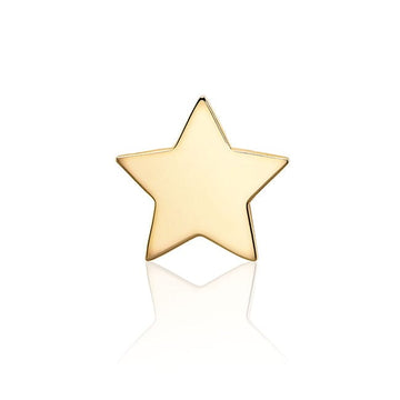 Birks Jewellery - Earrings - Stud Birks Yellow Gold Single Star Stud Earring