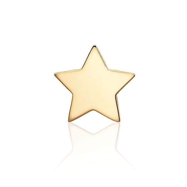 Birks Jewellery - Earrings - Stud Birks Yellow Gold Single Star Stud Earring