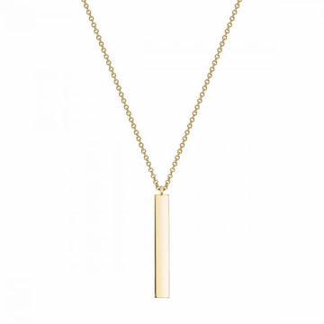 Birks Jewellery - Necklace Birks Yellow Gold Vertical Bar Necklace