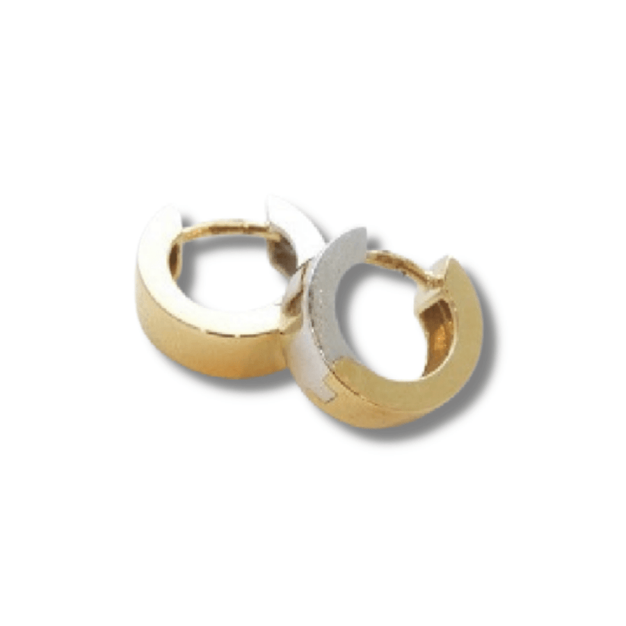 Breuning Jewellery - Earrings - Hoop Breuning 14K Two Tone Huggie Hoops