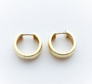 Breuning Jewellery - Earrings - Hoop Breuning 14K Yellow Gold 6mm Huggie Hoops