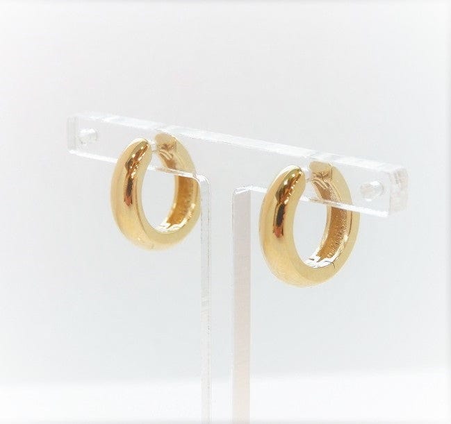 Breuning Jewellery - Earrings - Hoop Breuning 14K Yellow Gold Huggie Hoops