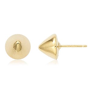 Carla Corp Jewellery - Earrings - Stud Carla 14k Yellow Gold Cone Stud Earrings