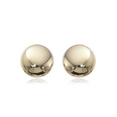 Carla Corp Jewellery - Earrings - Stud Carla 14k Yellow Gold Flat Ball Studs
