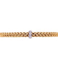 Fope Jewellery - Bracelet Fope 18K Rose Gold Diamond Solo Flex-it Bracelet