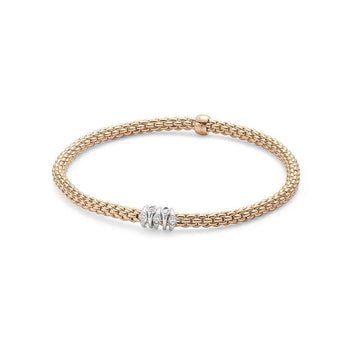 Fope Jewellery - Bracelet Fope Flex'it bracelet with diamonds