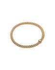 Fope Jewellery - Bracelet Fope Yellow Gold Solo Flex-it Bracelet