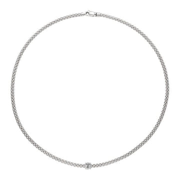 Fope Jewellery - Necklace FopeWhite Gold and Diamond Prima Necklace