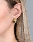 Frey Wille Jewellery - Earrings - Hoop Freywille Gustav Klimt Adele Bloch Bauer Creole Hoops
