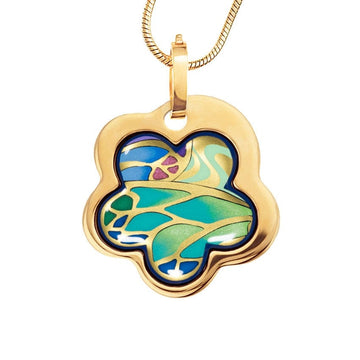 Frey Wille Jewellery - Necklace FreyWille Mucha Papillon Flower Pendant