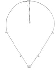 Gucci Jewellery - Necklace Gucci 18K White Gold Diamond Running G Necklace