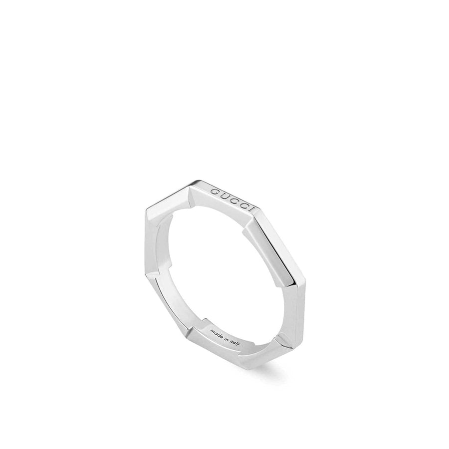 Gucci Jewellery - Rings Gucci 18K White Gold Link To Love Ring