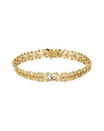 Gucci Jewellery - Bracelet Gucci Flora Yellow Gold 18k Bracelet with Double G