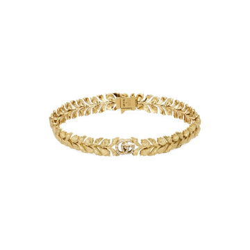 Gucci Jewellery - Bracelet Gucci Flora Yellow Gold 18k Bracelet with Double G