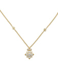 Gucci Jewellery - Necklace Gucci Flora Yellow Gold 18k Necklace with Double G