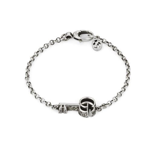 Gucci Jewellery - Bracelet Gucci Silver GG Marmont Key Bracelet