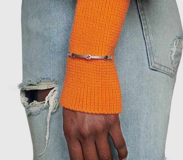 Gucci Jewellery - Bracelet Gucci Silver Interlocking G Cuff Bracelet