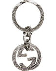 Gucci Accessories - Jewellery Accessories Gucci Silver Interlocking G Keyring