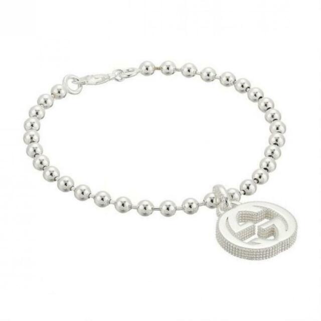 Gucci Jewellery - Bracelet Gucci Sterling GG Ball Link Bracelet