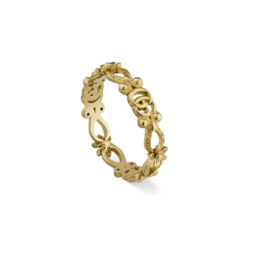 Gucci Jewellery - Rings Gucci Yellow Gold Floral Ring