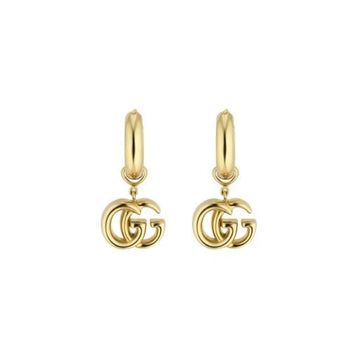 Gucci Jewellery - Earrings - Hoop Gucci Yellow Gold Running G Drop Earrings