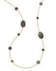Ippolita Jewellery - Necklace Ippolita 18K Yellow Gold Black Mother of Pearl Station Necklace