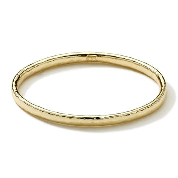 Touch of Gold Fine Jewellery Jewellery - Bracelet Ippolita 18K Yellow Gold Classico Hammered Bangle