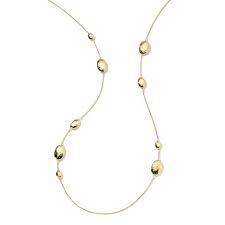 Ippolita Jewellery - Necklace Ippolita 18K Yellow Gold Classico Oval Station Necklace