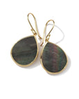 Ippolita Jewellery - Earrings - Drop Ippolita 18K Yellow Gold Mini Black Mother of Pearl Teardrop Earrings