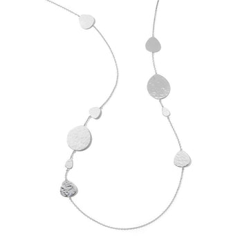 Ippolita Jewellery - Necklace Ippolita Silver Classico Crinkle Nomad Station Necklace