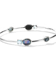 Ippolita Jewellery - Bracelet Ippolita Silver Rock Candy Blu Notte Pebble Bangle