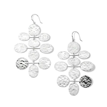 Ippolita Jewellery - Earrings - Drop Ippolita Sterling Classico Hammered Disc Statement Earrings