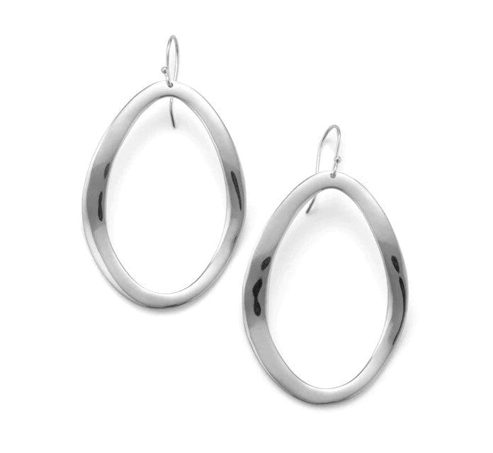 Ippolita Jewellery - Earrings - Drop Ippolita Sterling Classico Wavy Open Oval Drop Earrings