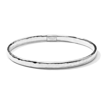 Ippolita Jewellery - Bracelet Ippolita Sterling Flat Hammered Bangle