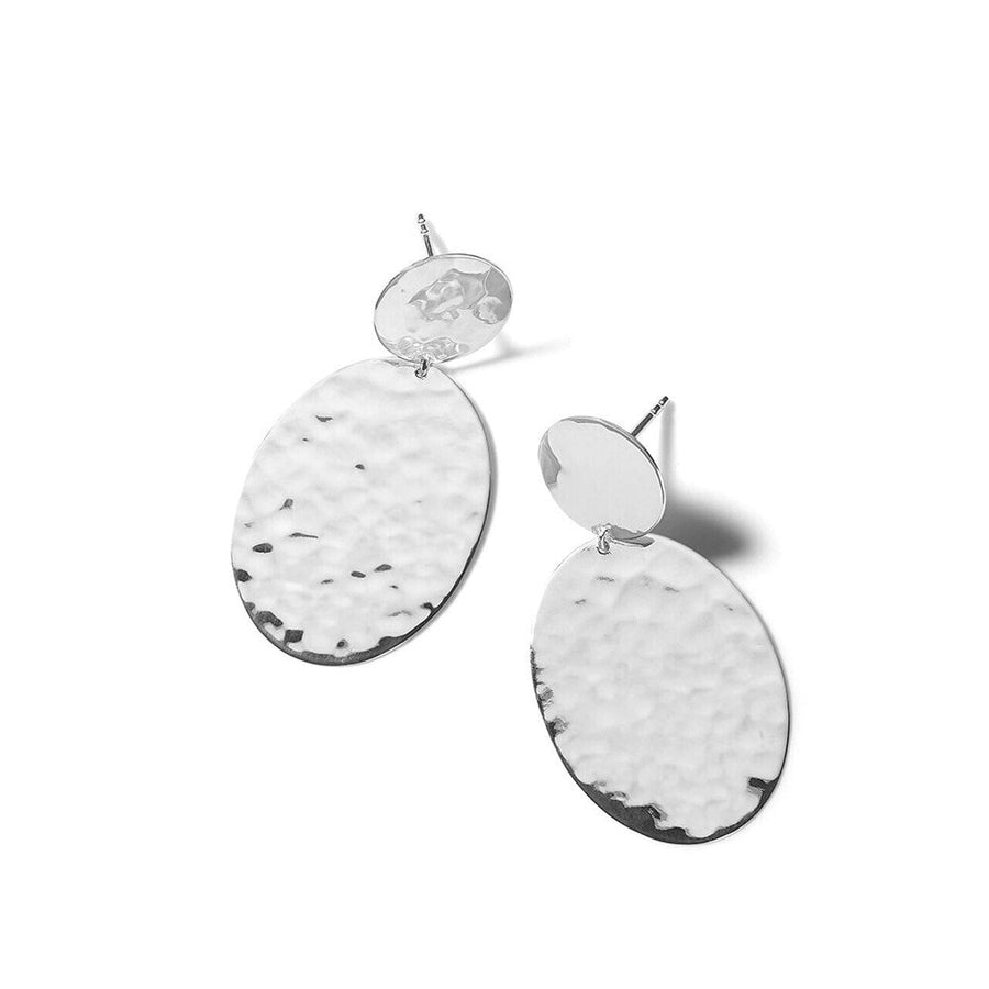 Ippolita Jewellery - Earrings - Drop Ippolita Sterling Hammered Oval Drop Earrings