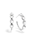 Ippolita Jewellery - Earrings - Hoop Ippolita Sterling Hoops with Four Quartz Gems