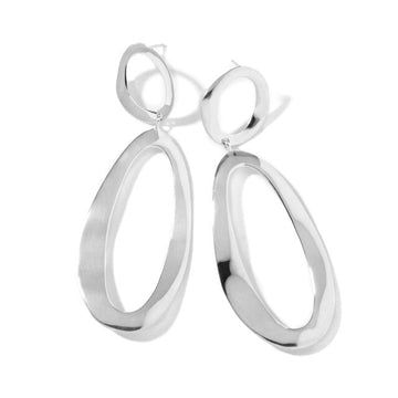 Ippolita Jewellery - Earrings - Drop Ippolita Sterling Large Double Loop Post Earrings