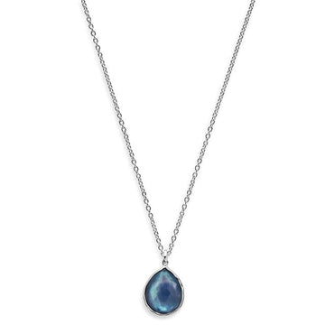 Touch of Gold Fine Jewellery Jewellery - Necklace Ippolita Sterling Rock Candy Lapis Quartz Mini Teardrop Necklace