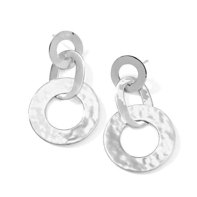 Ippolita Jewellery - Earrings - Stud Ippolita Sterling Roma Small Triple Link Earrings