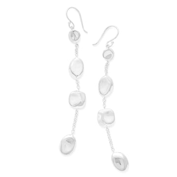 Ippolita Jewellery - Earrings - Drop Ippolita Sterling Silver Onda Chain Earrings