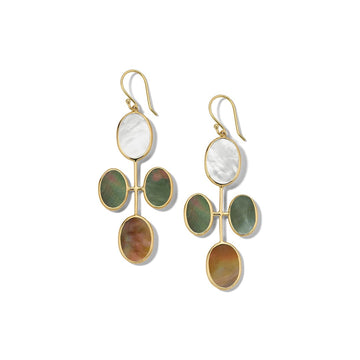 Ippolita Jewellery - Earrings - Drop Ippolita Yellow Gold Rock Candy Oval Clover Earrings